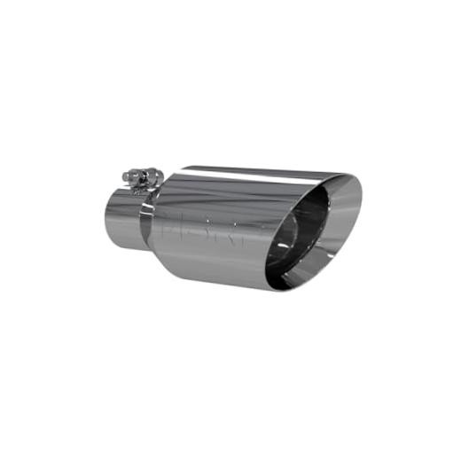 T5161 Exhaust Tip (4.5″ O.D., Dual Wall Angle Rolled End, 2.5″ Inlet 11″ in