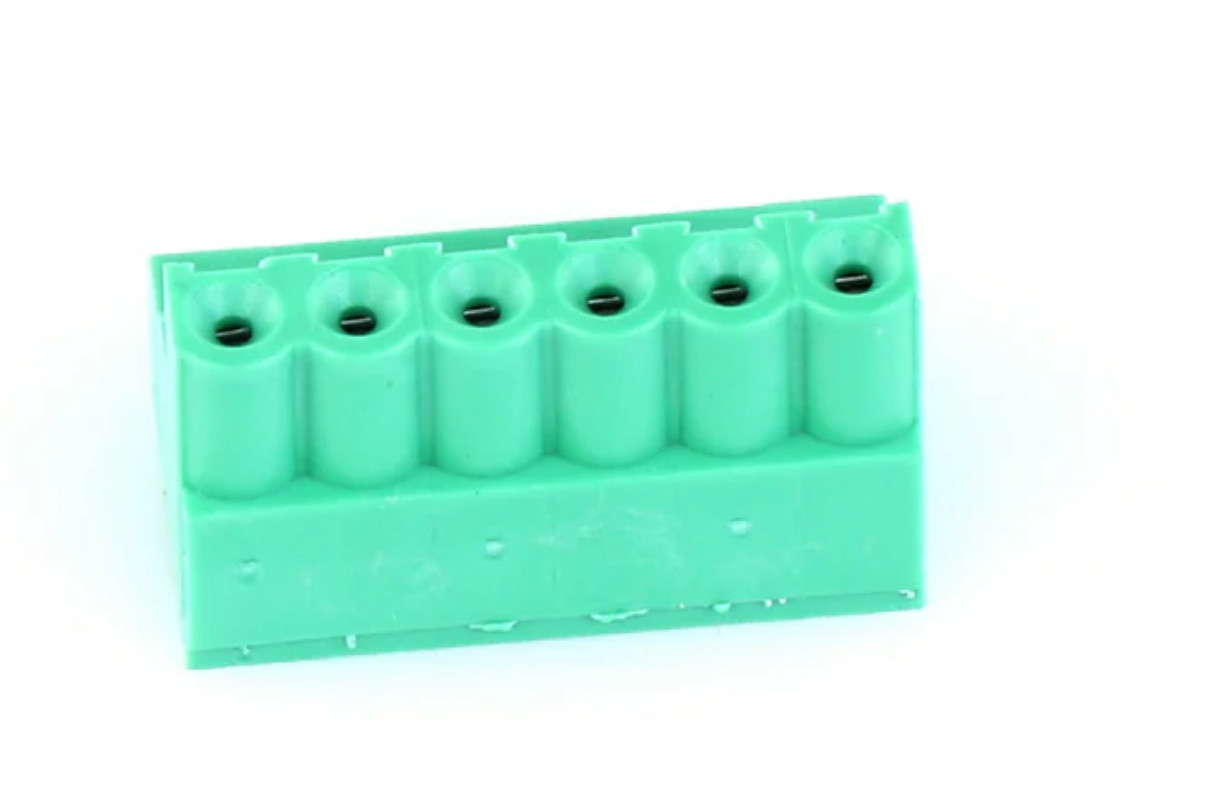 True 943173 OEM Wire Connector/Terminal Block,6 Pole, Green, Used W/ LAE Control