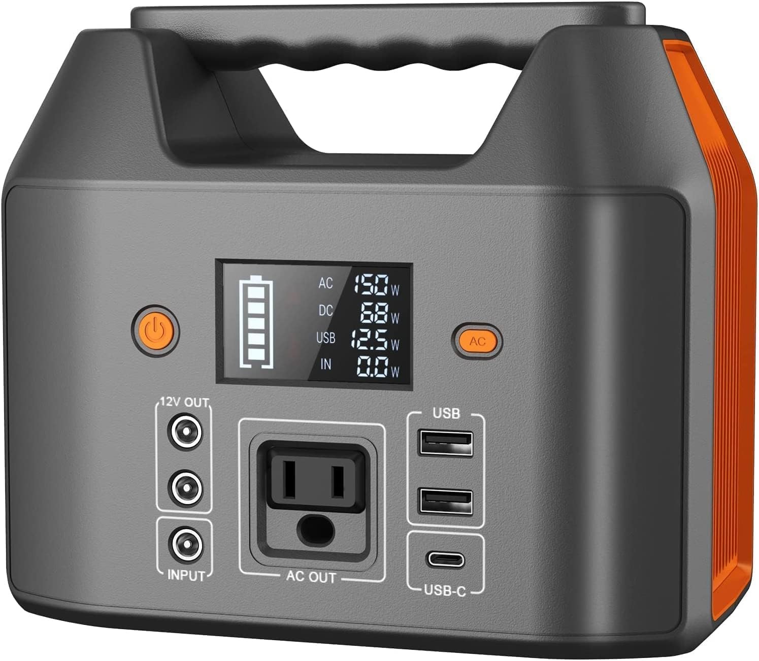 EnginStar Portable Power Station 150W 155Wh Solar Generator