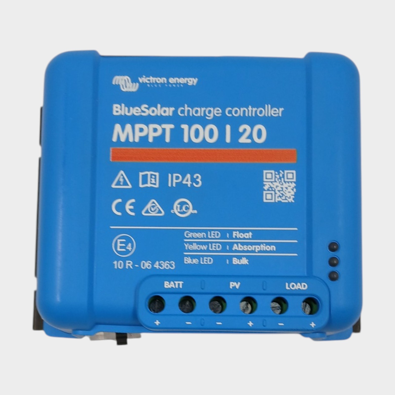 Victron Energy BlueSolar MPPT 100/20 Solar Charge Controller 12/24/48V