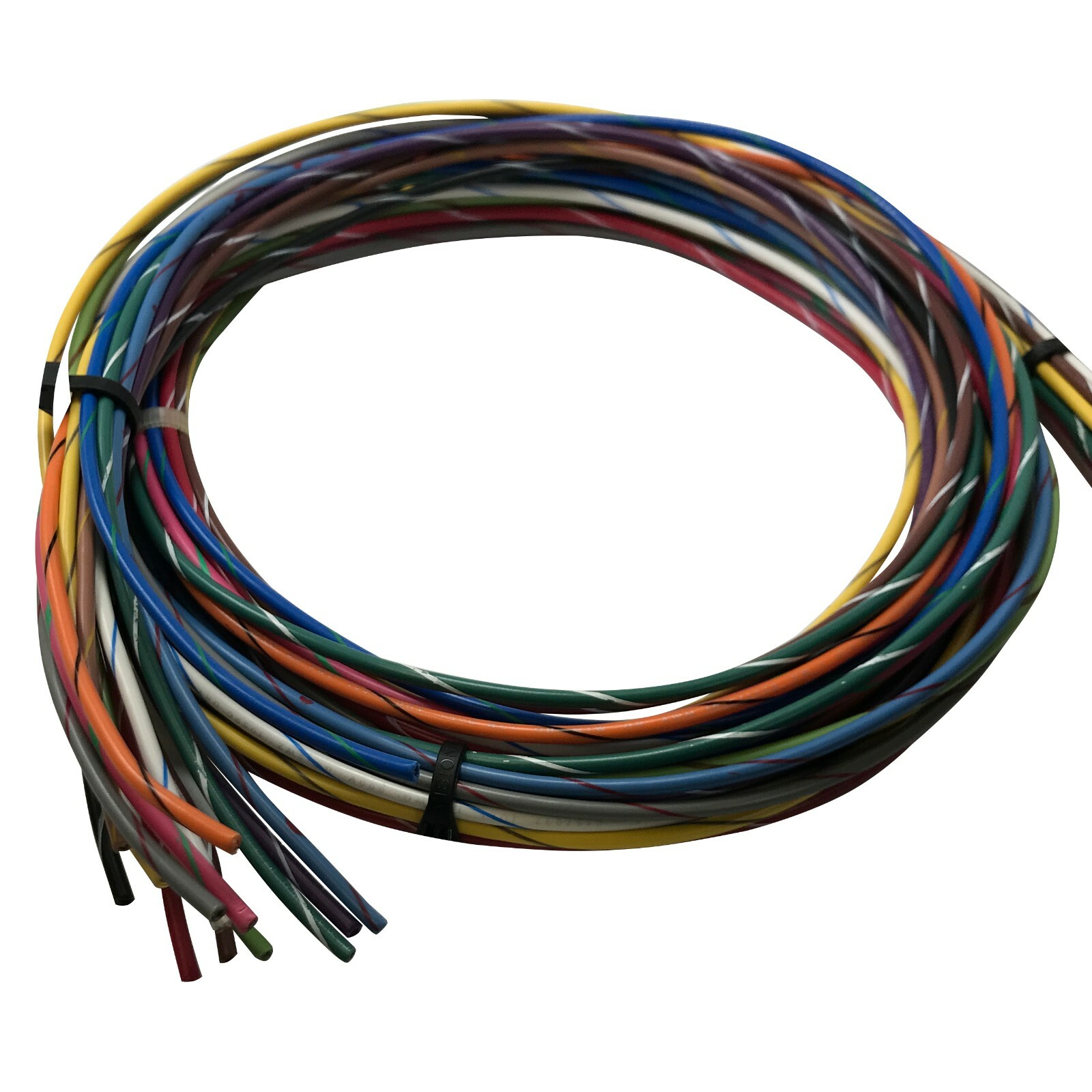 Striped Primary Wire 12 AWG Gauge 25 FT Car Boat Marine Tinned Copper 14 Colors