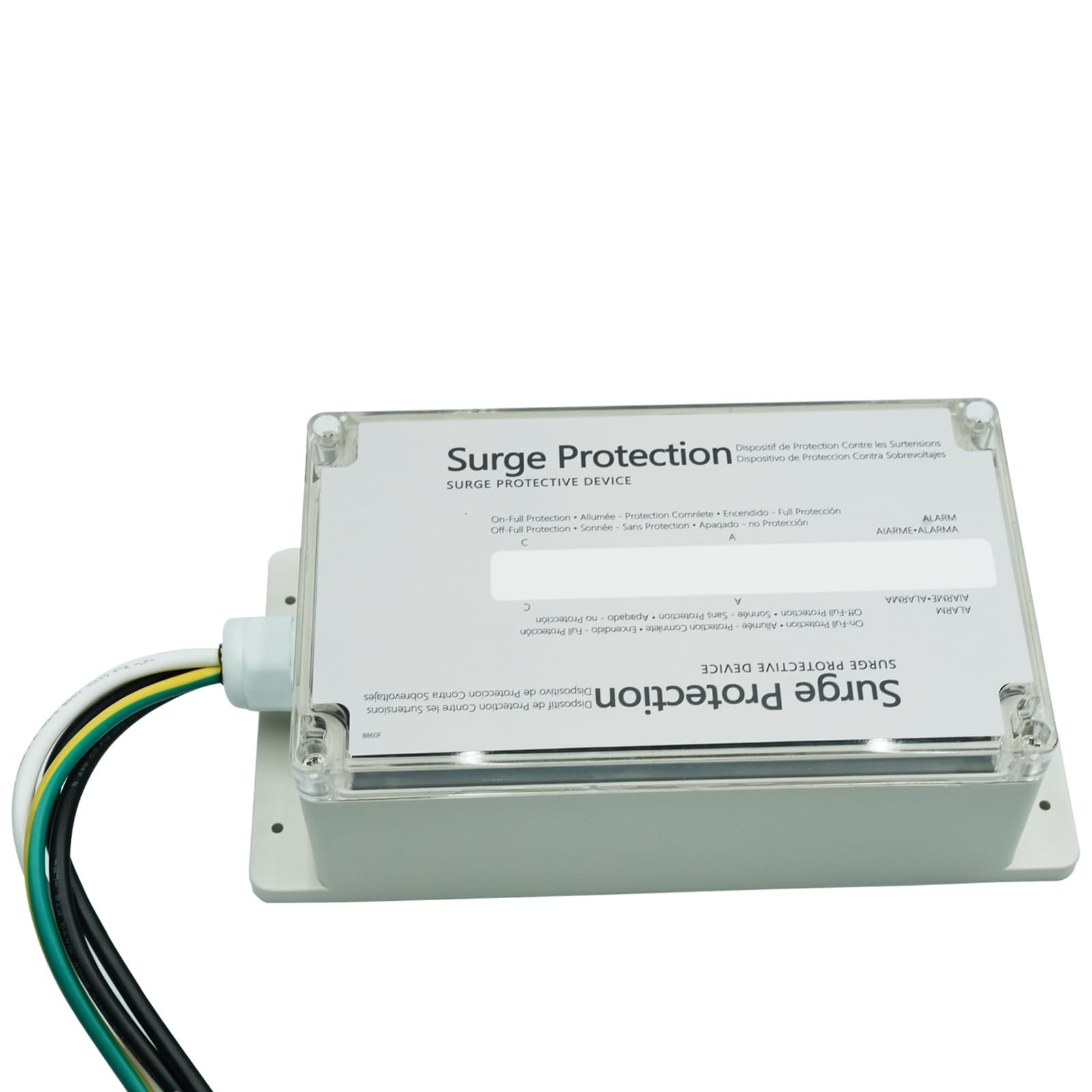 Whole House Surge Protector, 140,000 Amps, 120/240V Compatible Surge Device