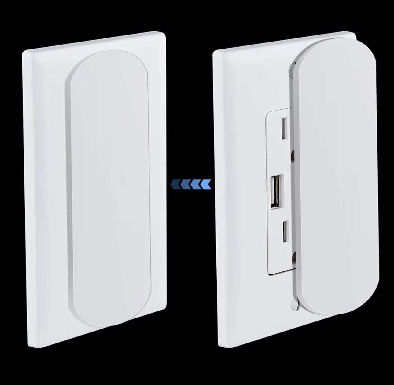 Magnetic Switch and Outlet Cover Light Switch Guards for Flat Modern Switches To
