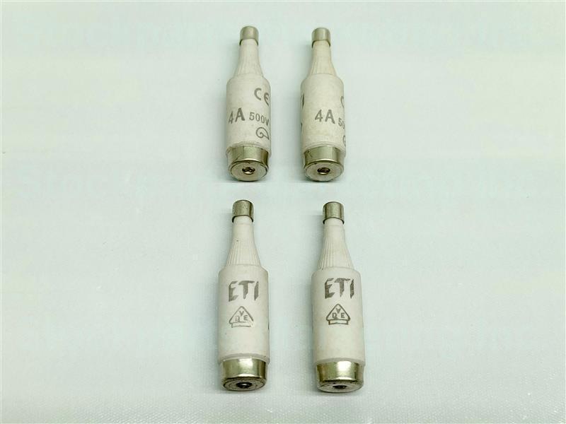 Lot 4pcs ETI 4A 500V Fuse 30 Days Warranty Expedited Shipping