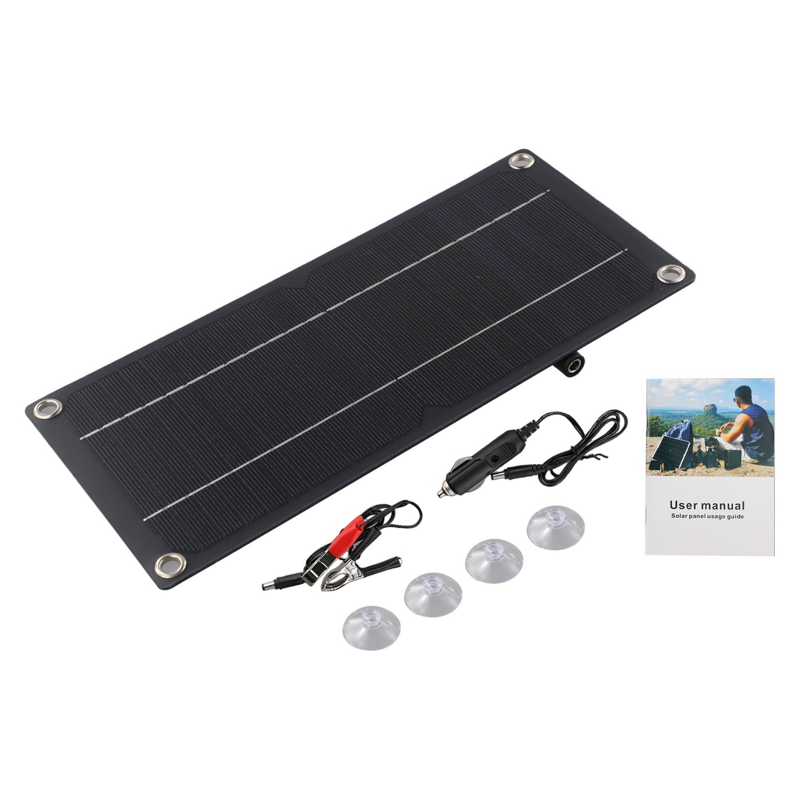 Scratch Resistant & Waterproof 60W Solar Panel Kit with Lasting Construction