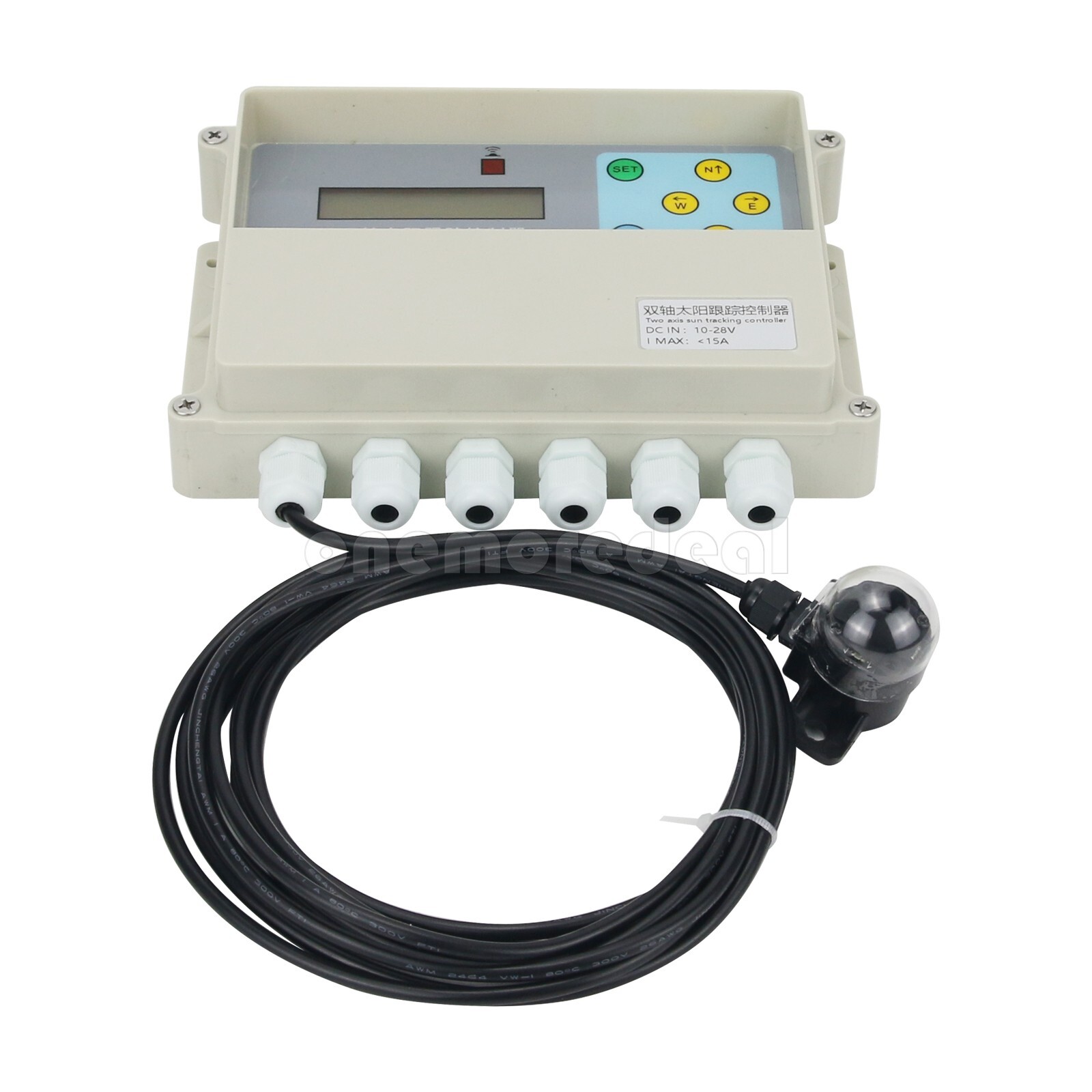 Dual Axis Solar Tracker XMYC-3 Controller Automatic Solar Tracking w/ LCD screen