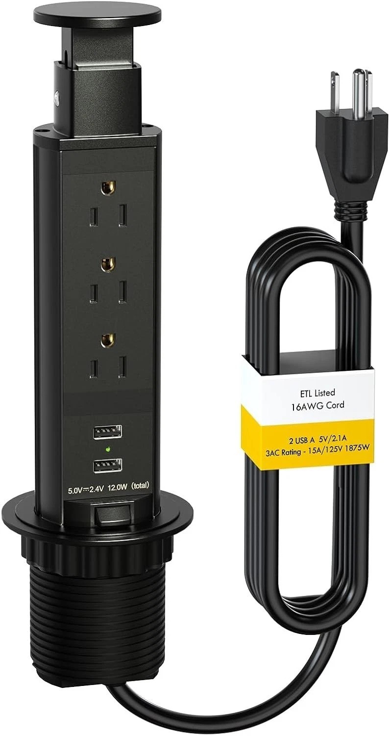 Compact Pop Up Electrical Outlet: Hidden Power Solution for Modern Spaces