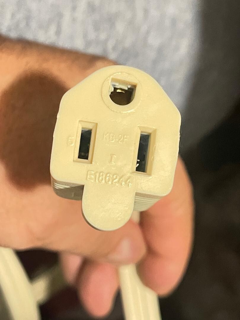 Heavy Duty Extension Cord E186244 15A-125V-1875W 11-Foot Beige (4A)