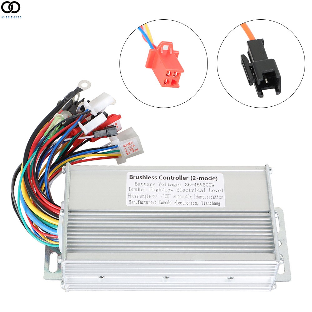 500W 36/48V Fit For Electric Bicycle Scooter Brushless DC Motor Speed Controller