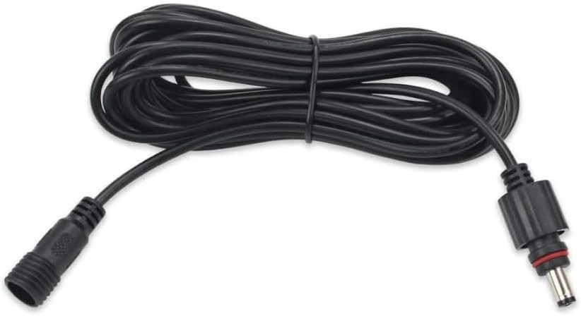 16.4ft Extension Extender Cable Cord Waterproof IP65 For Solar Spotlight 2-In-1