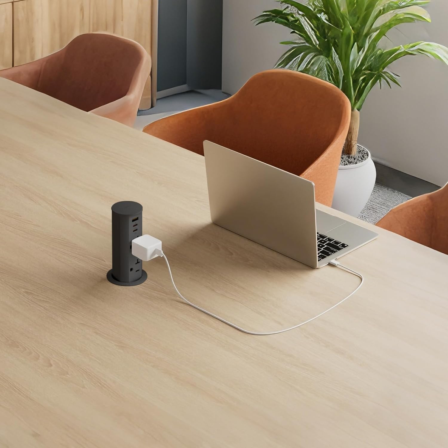 20 Amp 2 Inch Pop up Outlet for Countertop with PD20W USB Ports,Pop up Socket wi