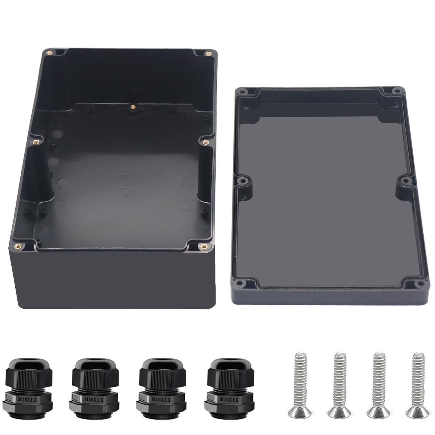 Project Box ABS Black Electrical Boxes IP67 Outdoor Waterproof box Electronic…