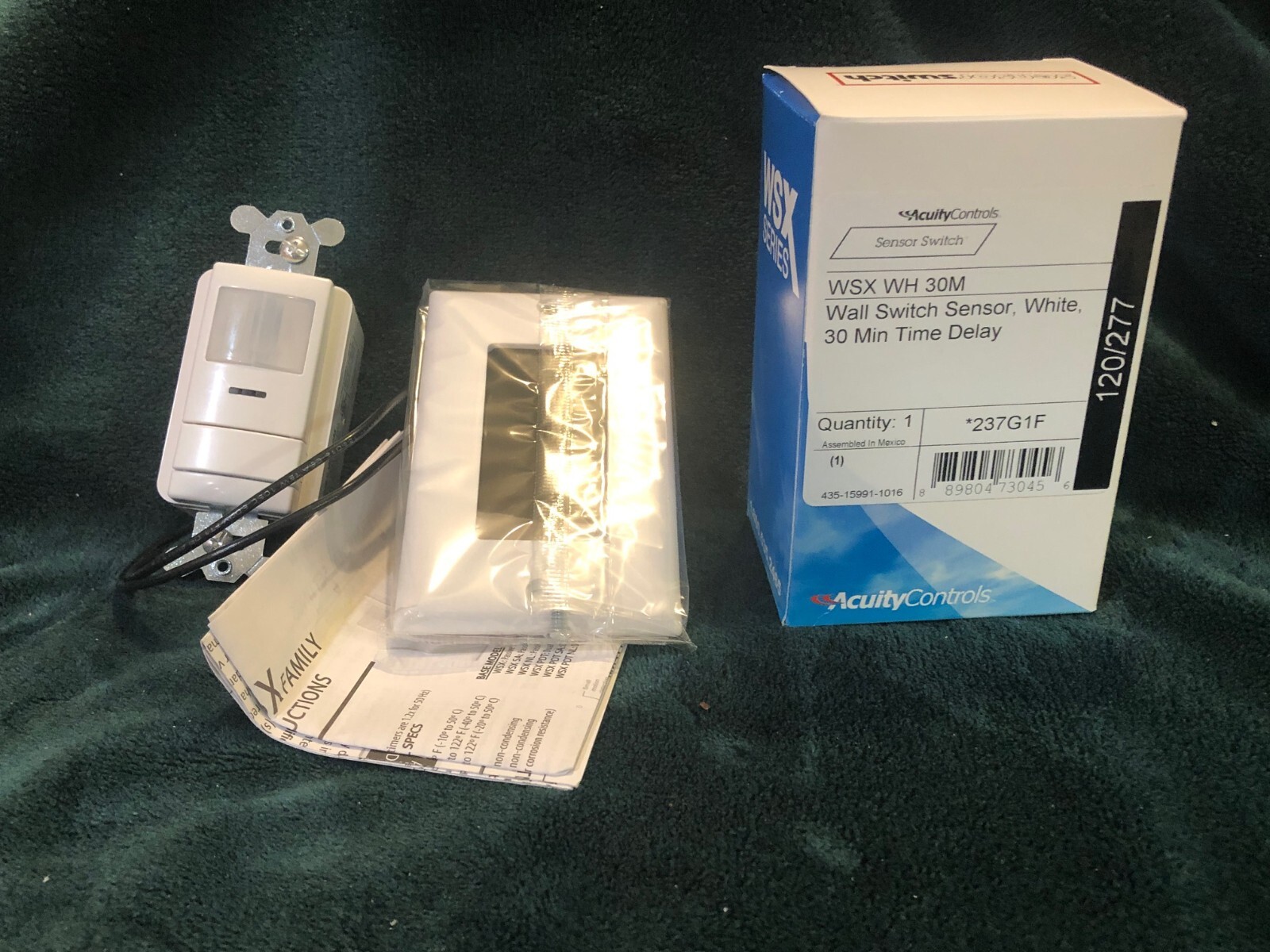 NEW Acuity Controls Sensor Switch WSX WH Wall Switch Sensor 120/277