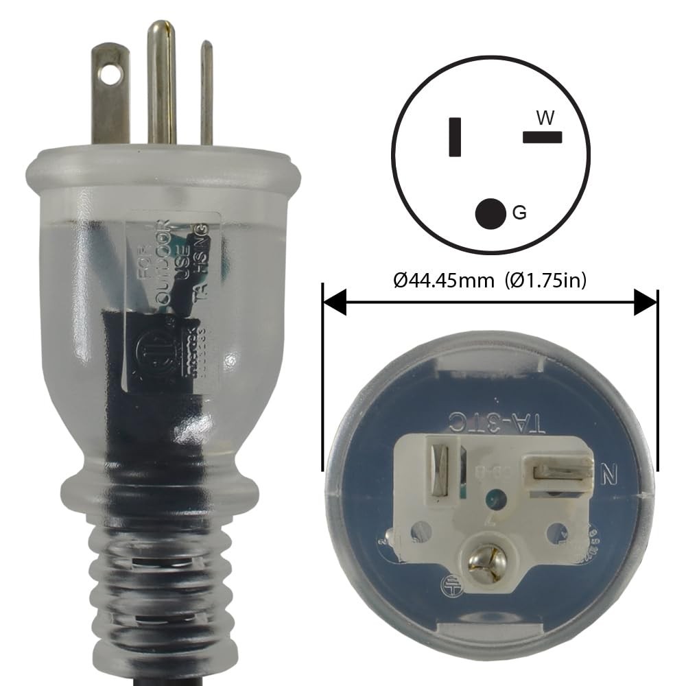 Nema 520 Outdoor Extension Cords 20 Amps 125 Volts
