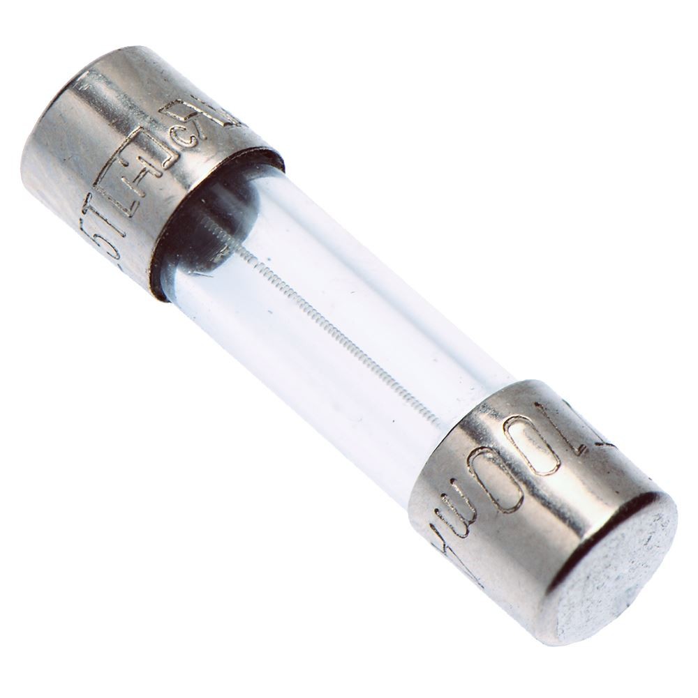 200 x 1.6A 5x20mm Glass Slow Blow Fuse