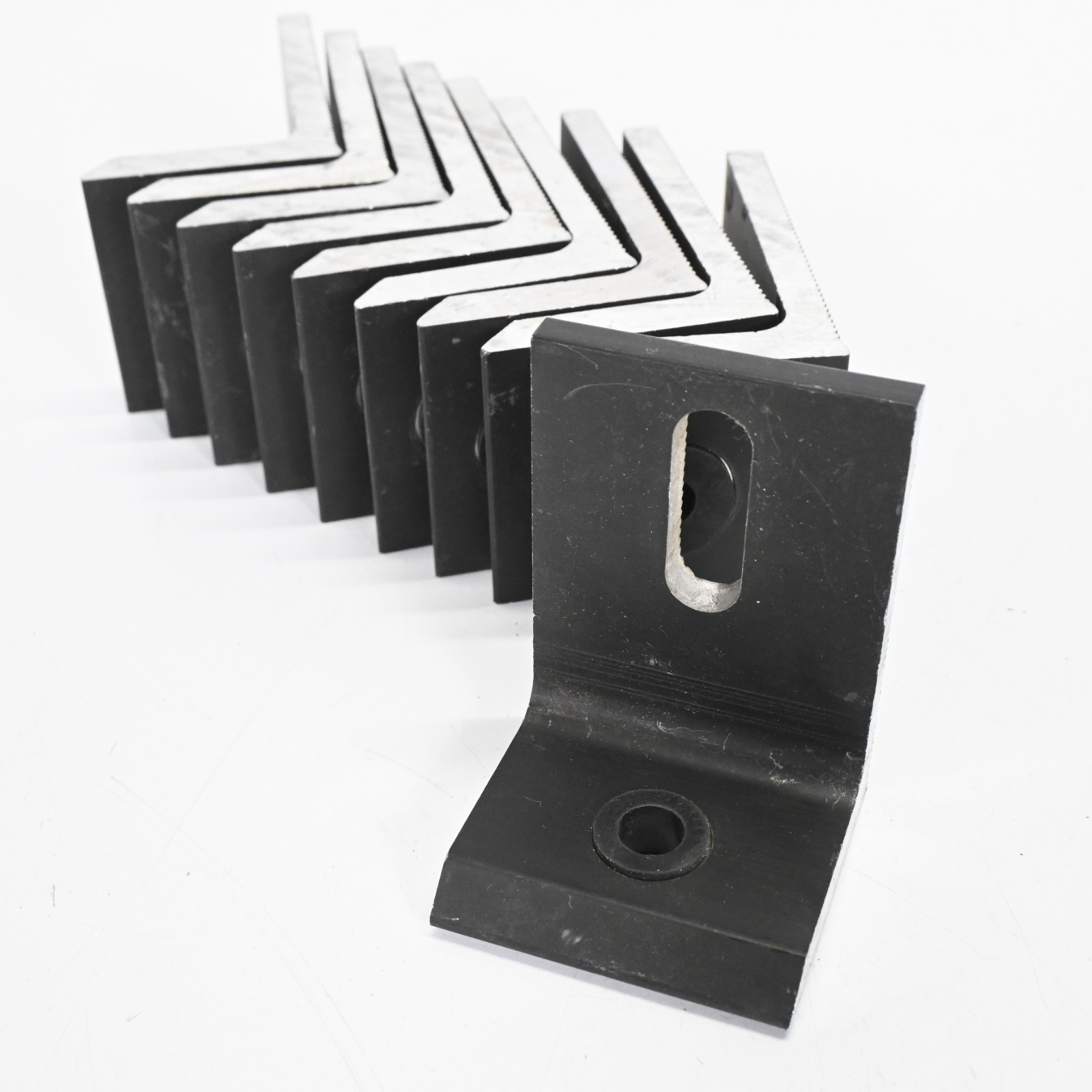 (10 QTY) 2″ Aluminum Alloy L Foot Solar Panel Brackets – Roof Installations