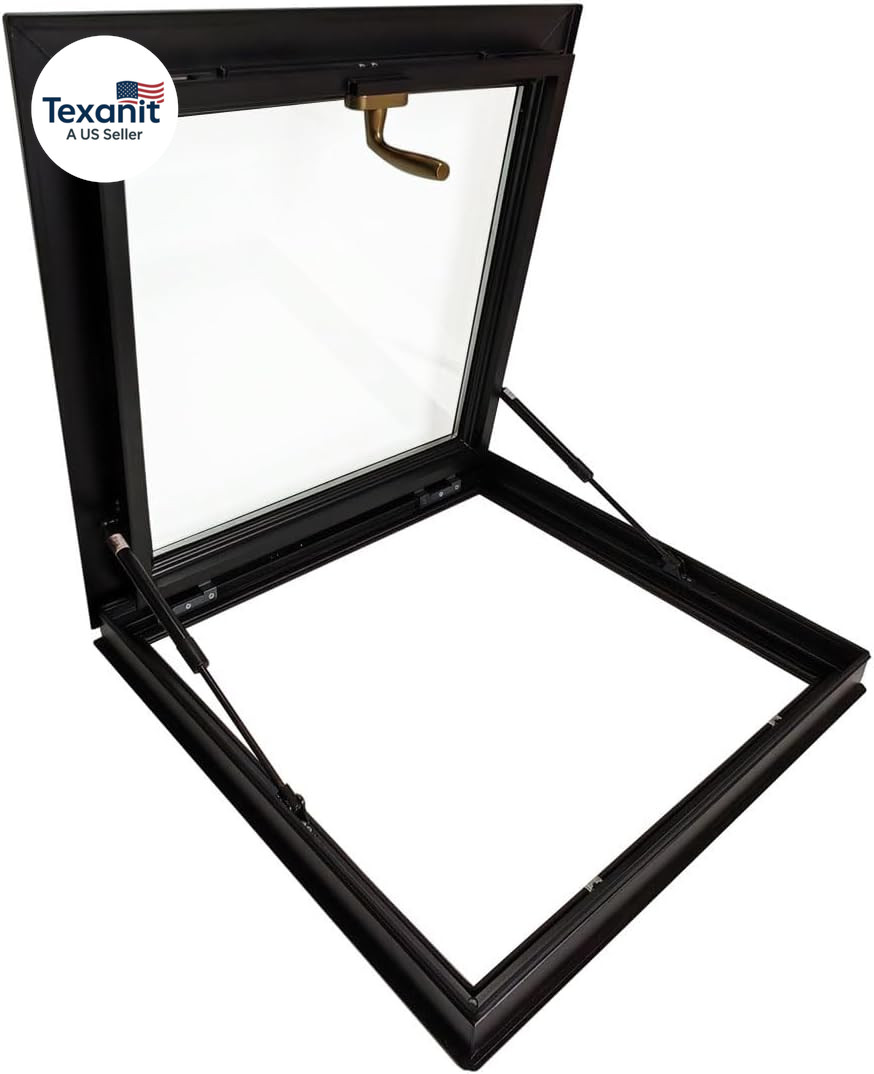 Skylights & Roof Windows;Skylight Window – Square/Rectangle;Roof Skylights;Manua