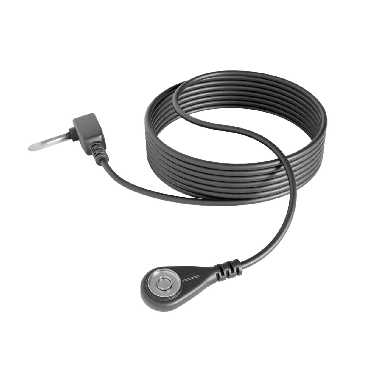 hooga Grounding Cord, Earth Connected 15 Foot High Continuity Cord for Black