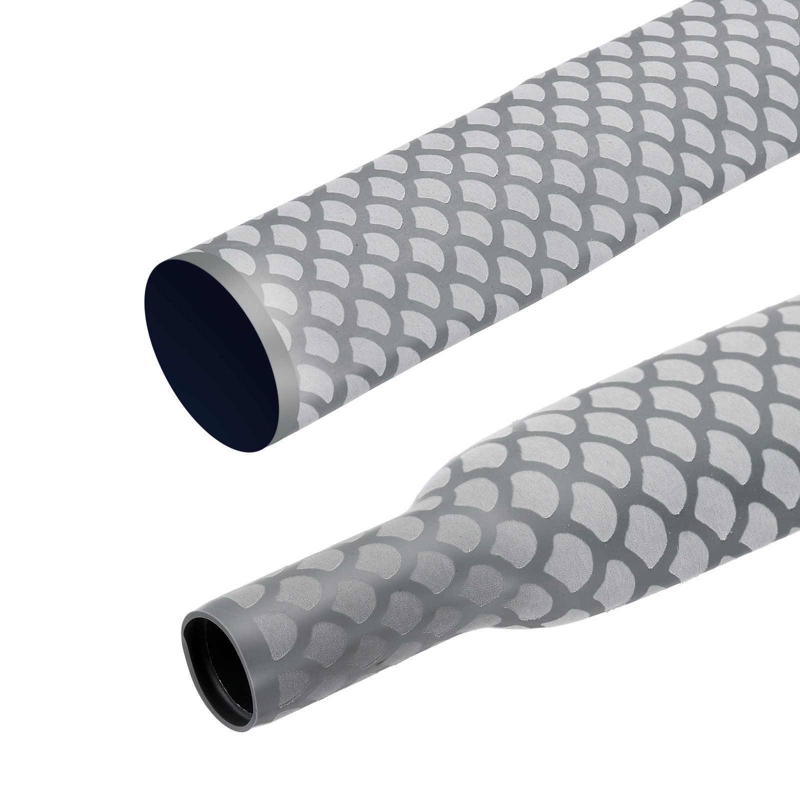 1.8:1 Heat Shrink Tubing for Fishing Rods,(Dia:35mm,3.3ft Gray)