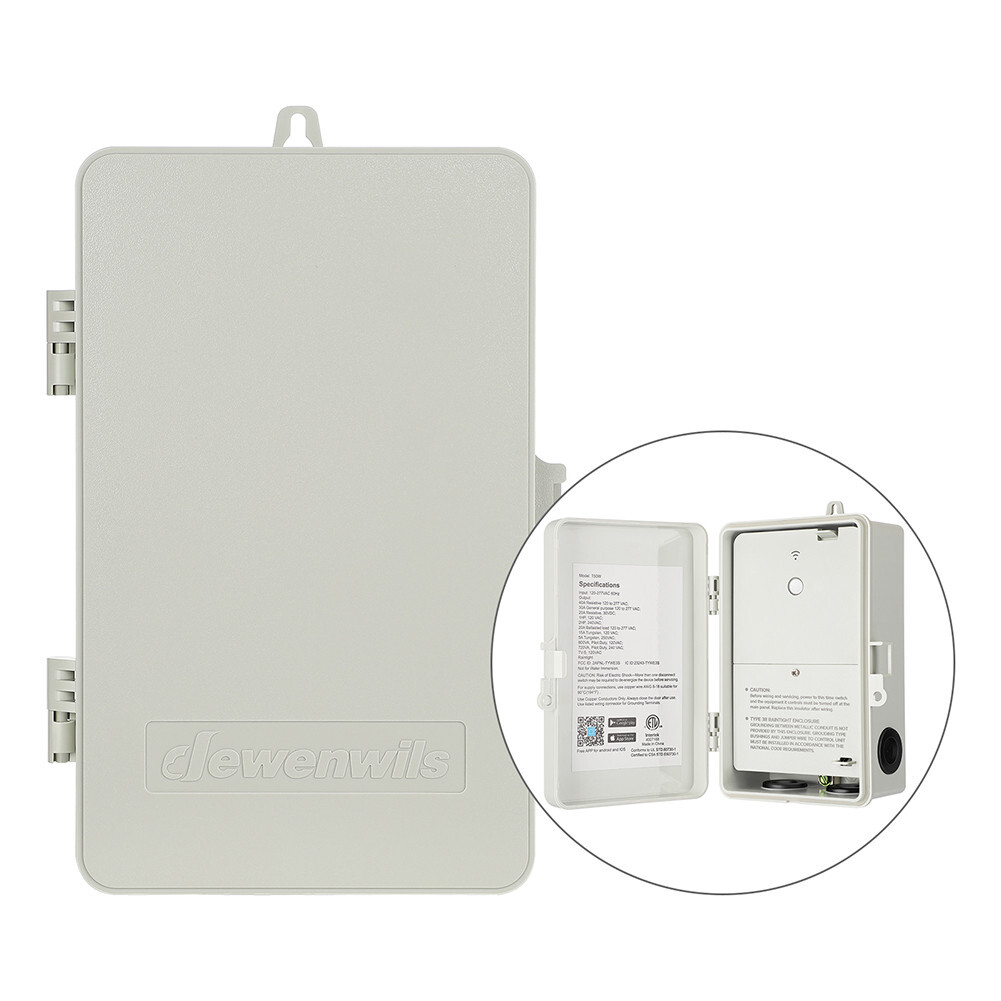 DEWENWILS Outdoor Smart WiFi Pool Pump Timer, Heavy Duty, Remote & Voice Control