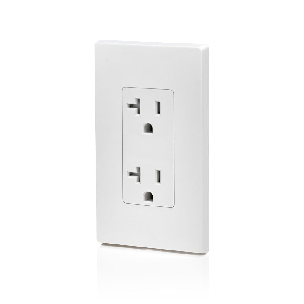Elegant 20 Amp Decora Tamper-Resistant Electrical Outlet – Child Safety Approved