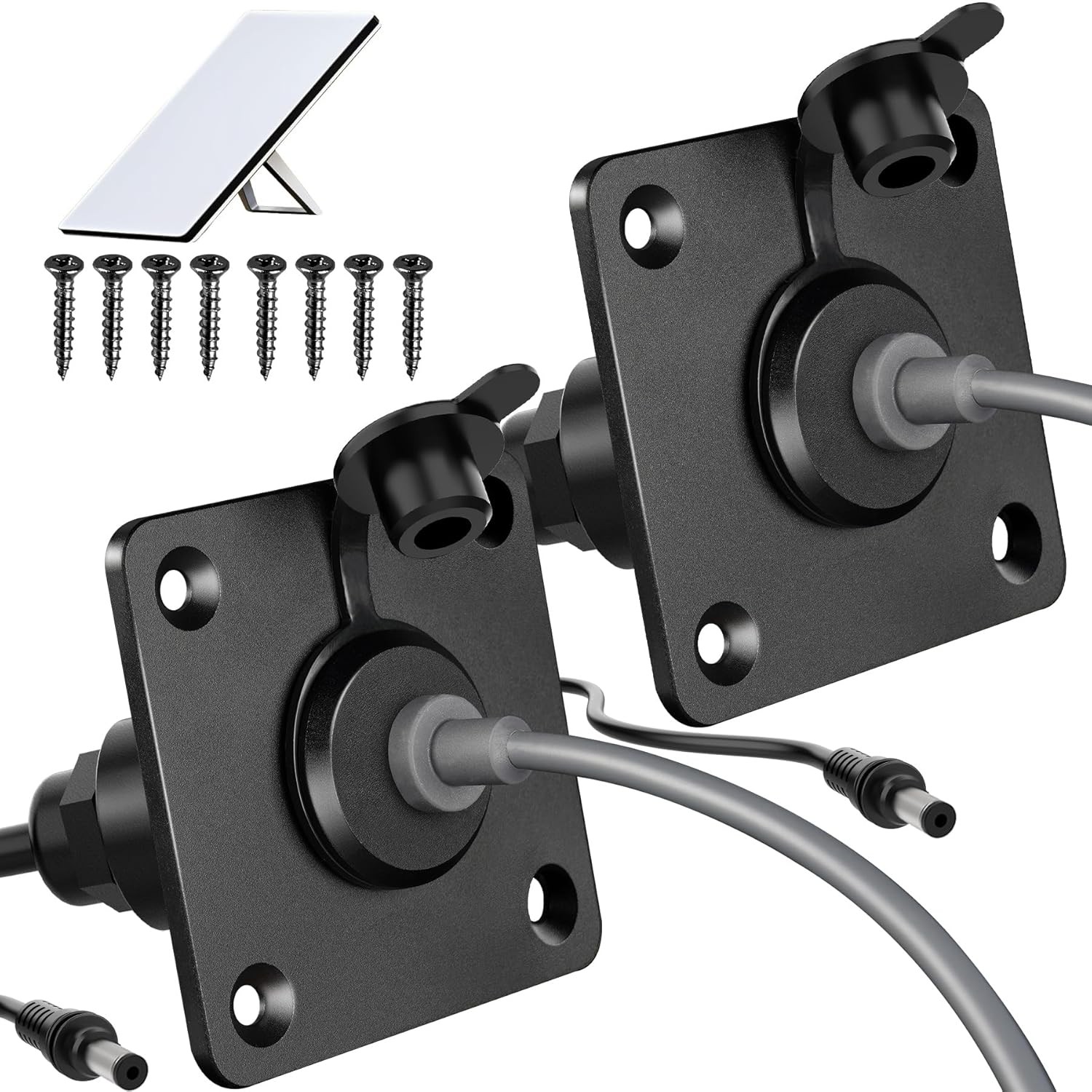 Waterproof Socket Passthrough for Starlink Mini, Aluminum DC 5.5 x 2.1 Female