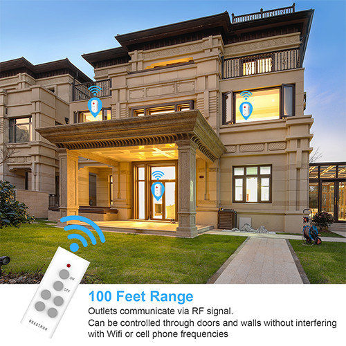 NEW U.S Wireless Remote Control Outlet Switch for Lights and House