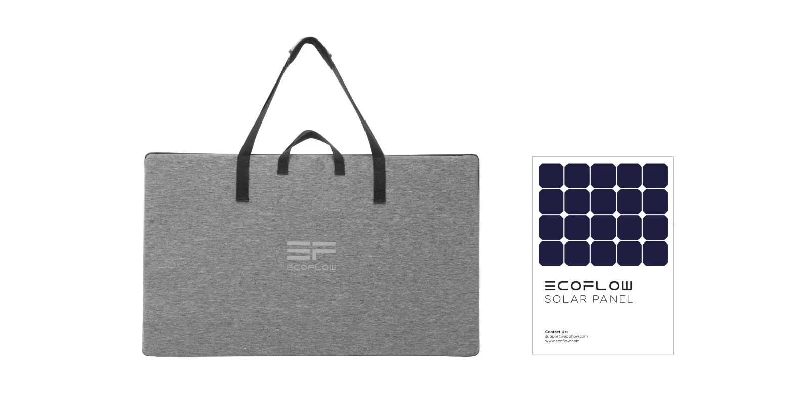 New In Box EcoFlow 400W Solar Panel Folding Self-supporting Waterproof Outdoor