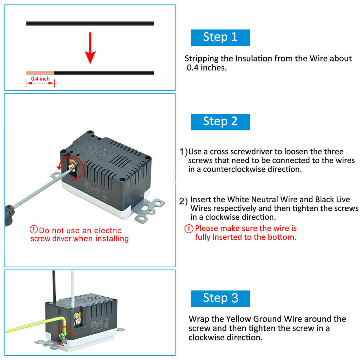Self-Test GFCI Outlet 20 Amp Outdoor GFI Receptacle Commercial Residential Use