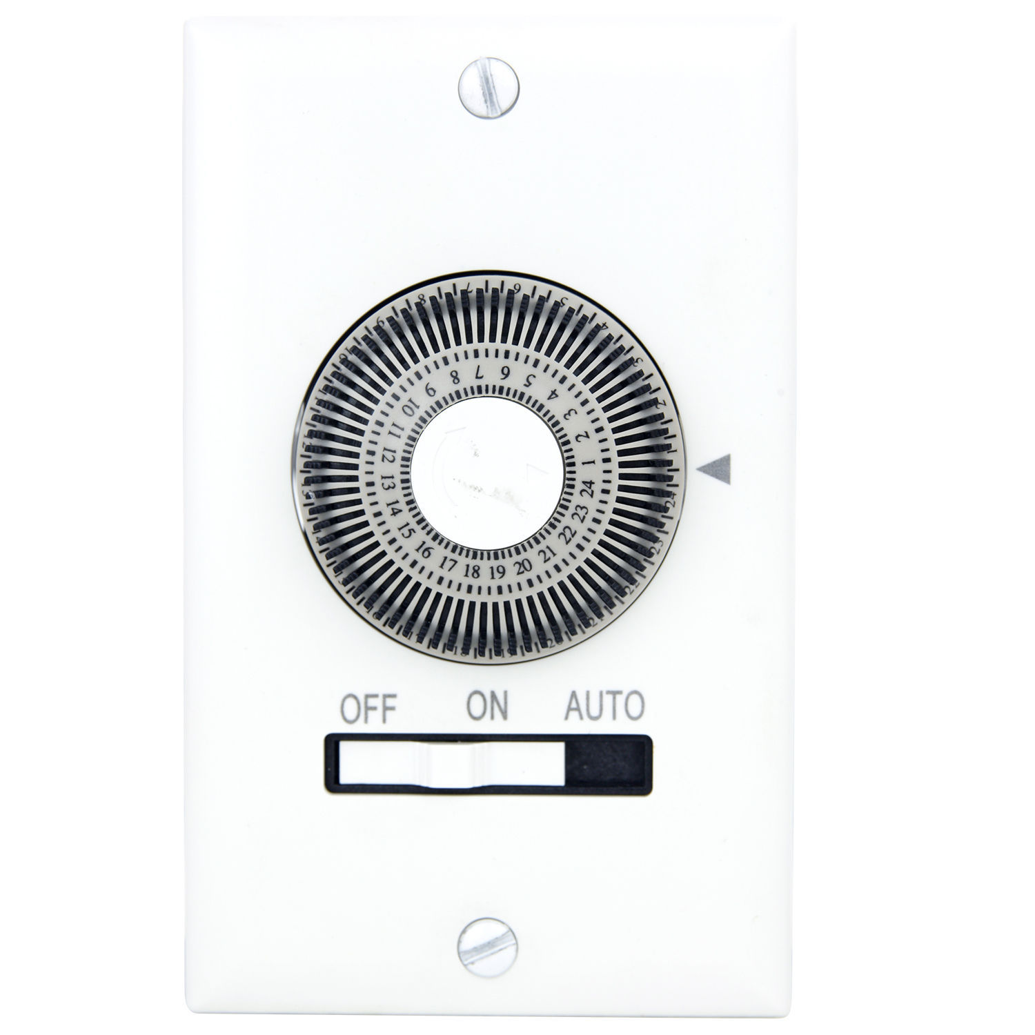 24 Hour In Wall Manual Mechanical Timer 120V FREE SHIPPING US SELLER
