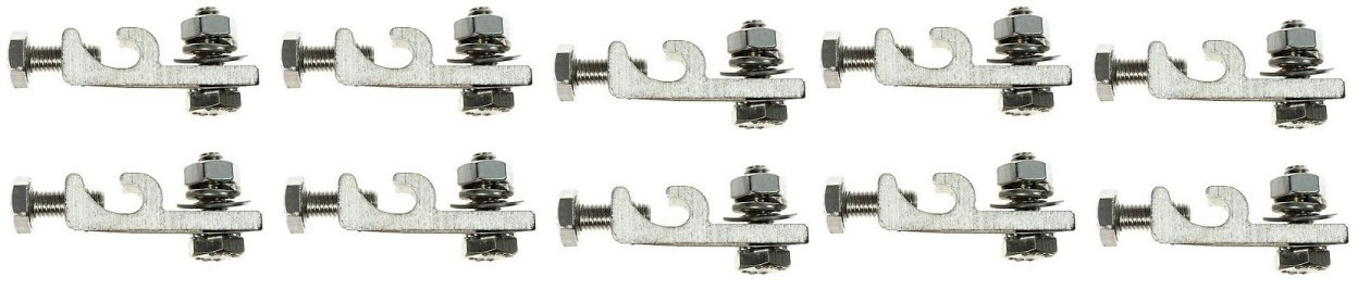 Burndy 30020110 Solar Panel Rail Grounding Lug Clamp- WEEB-LUG-6.7 ⭐LOT OF 10⭐