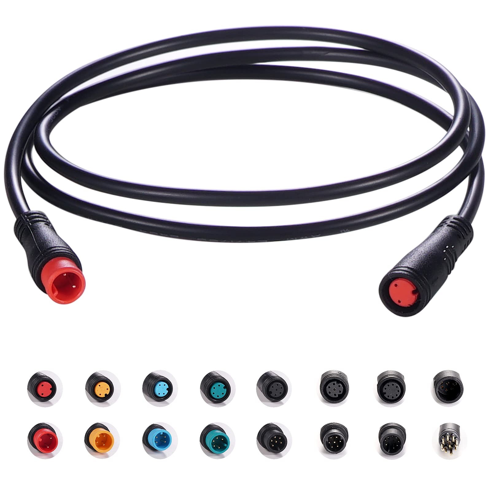 Extension Cable 2Pin/3Pin/4Pin/5Pin/6Pin Waterproof Plug