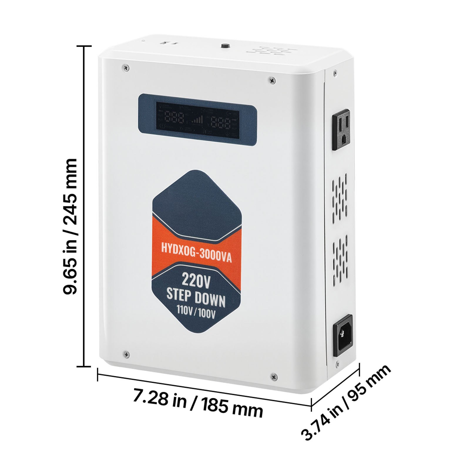 Uimoso Step Down Voltage Converter 3000VA Transformer for 220V to 110V Power