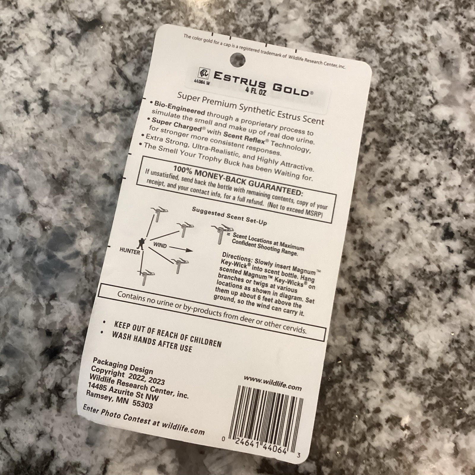 Sythetic Estrus Gold 4-Ounce Bottle Extra Potent Bio Engineered