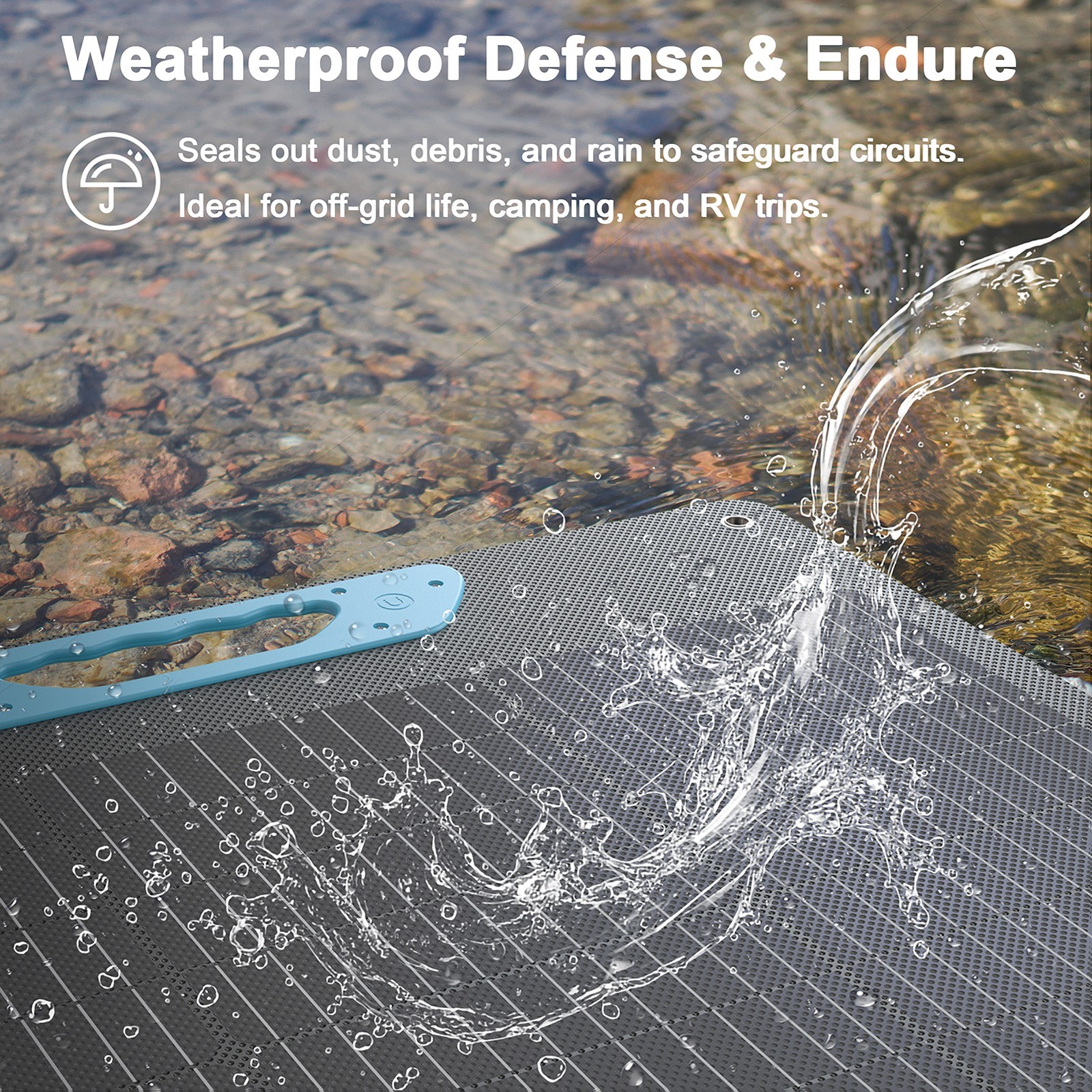 E-POWO Foldable Solar Panel 110W 220W 400W for Jackery Portable Power Station