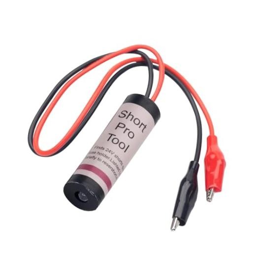 Short Pro Tool Finder HVAC Tools with 12 Inch Lead and Alligator Clip, Locate