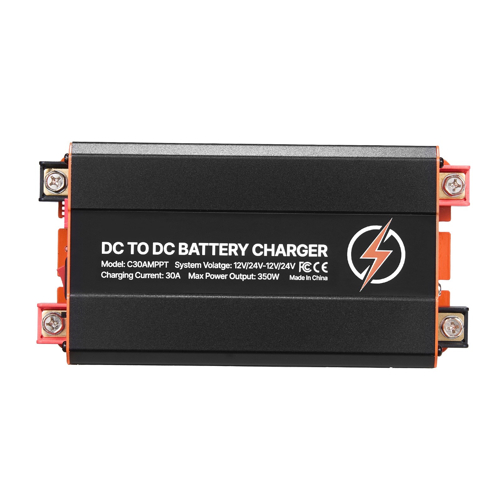 Uimoso 12V 30A DC to DC Battery Charger 350W On-Board Battery Charger with MPPT