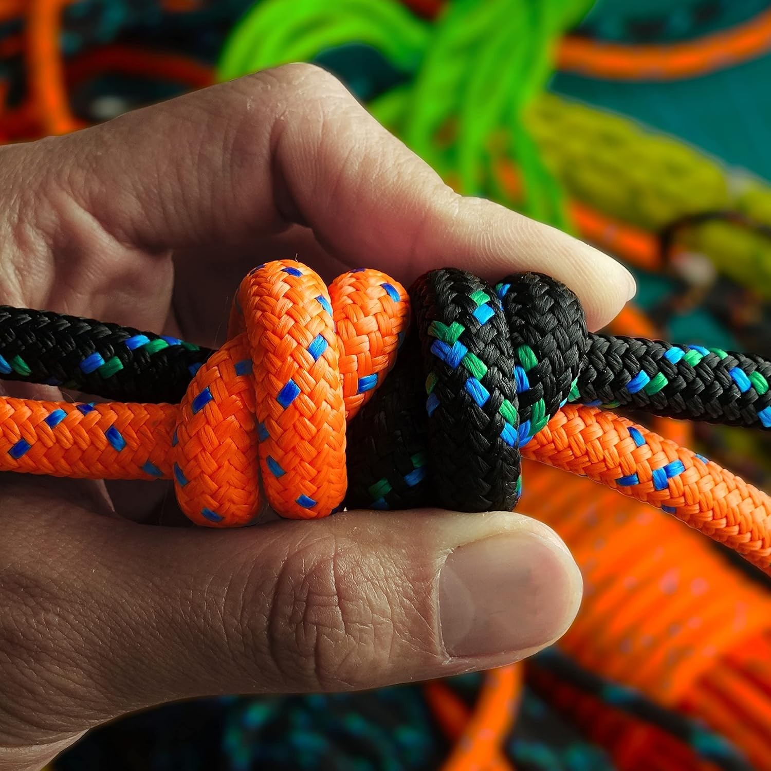 20ft 8mm Polyester Accessory Cord – Abrasion Resistant for Outdoor Adventures