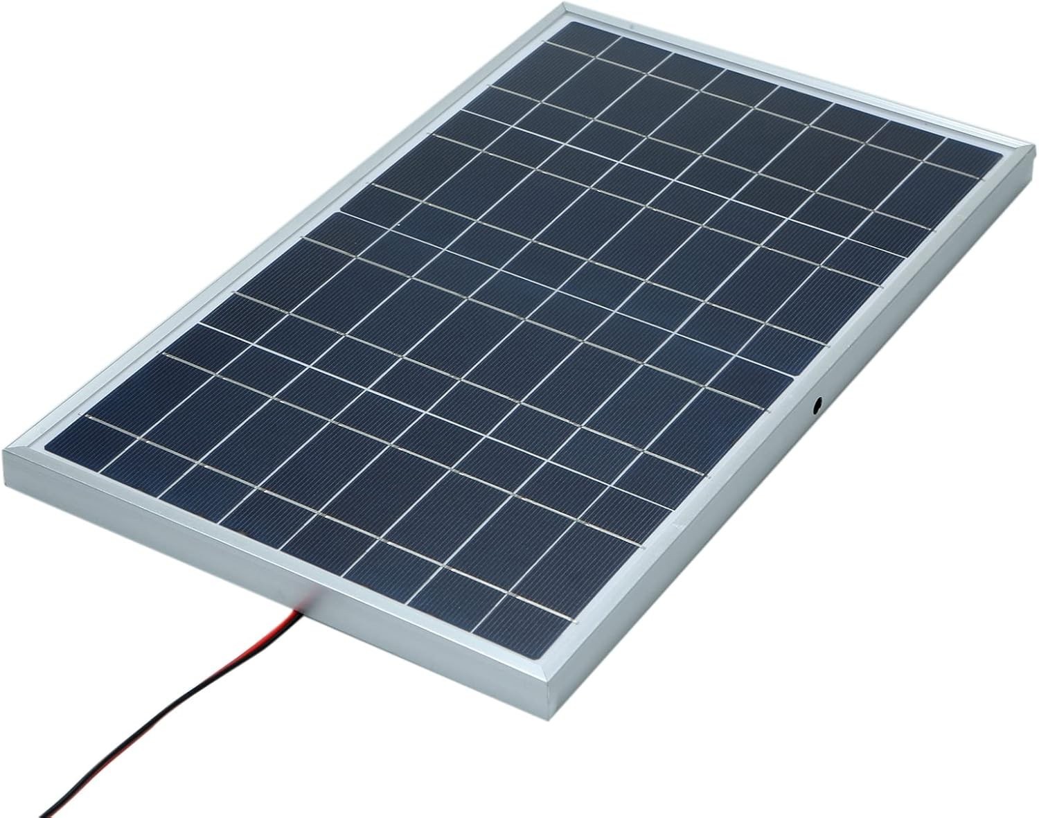 30W 12V Solar Battery Charger & Maintainer, Waterproof Trickle Charging Kit