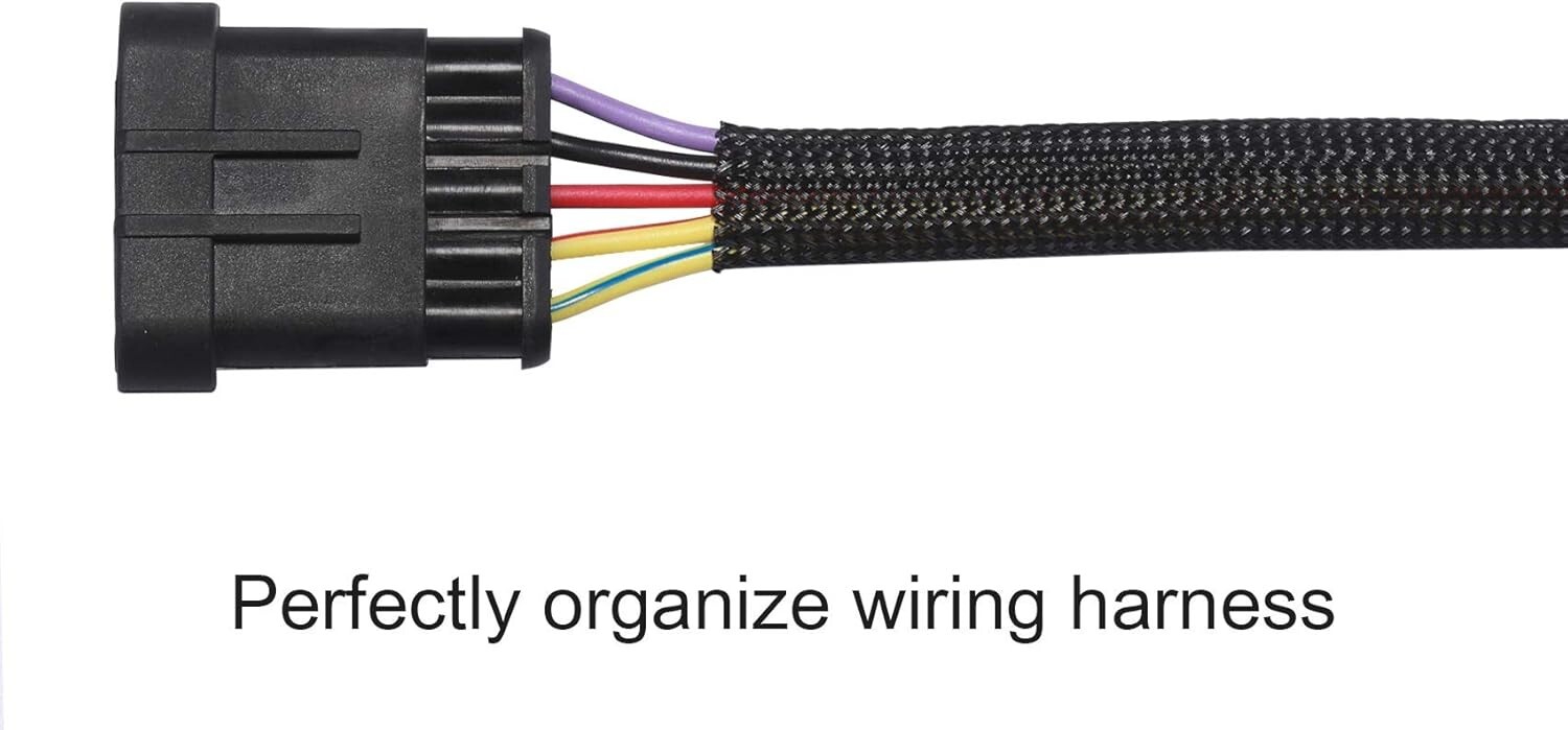 ALL SIZES & COLORS 5 FT – 100 FT. Expandable Cable Sleeving Braided Tubing LOT