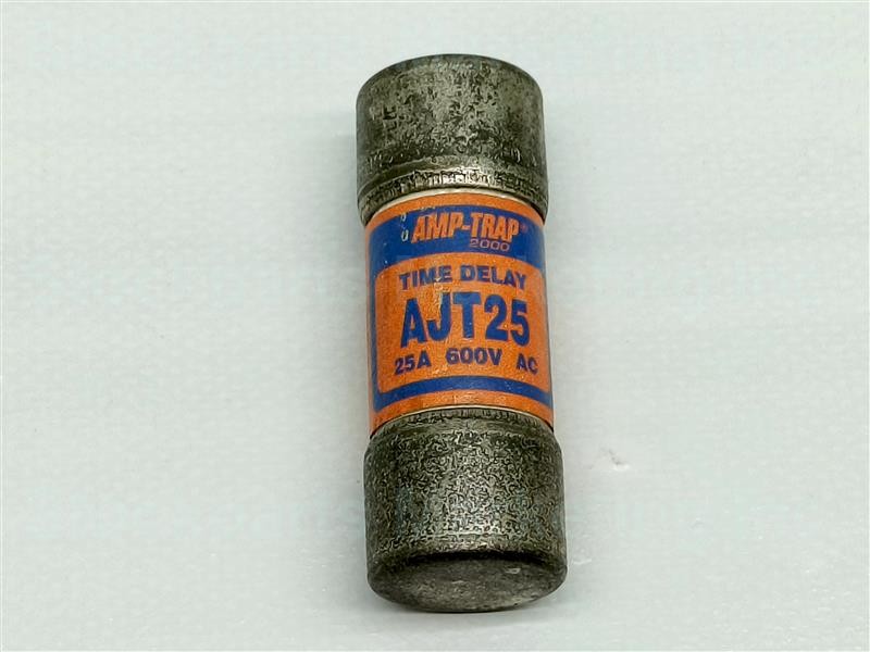 Lot 3pcs AMP-TRAP AJT25 Fuse 600VAC 25A 30 Days Warranty Expedited Shipping