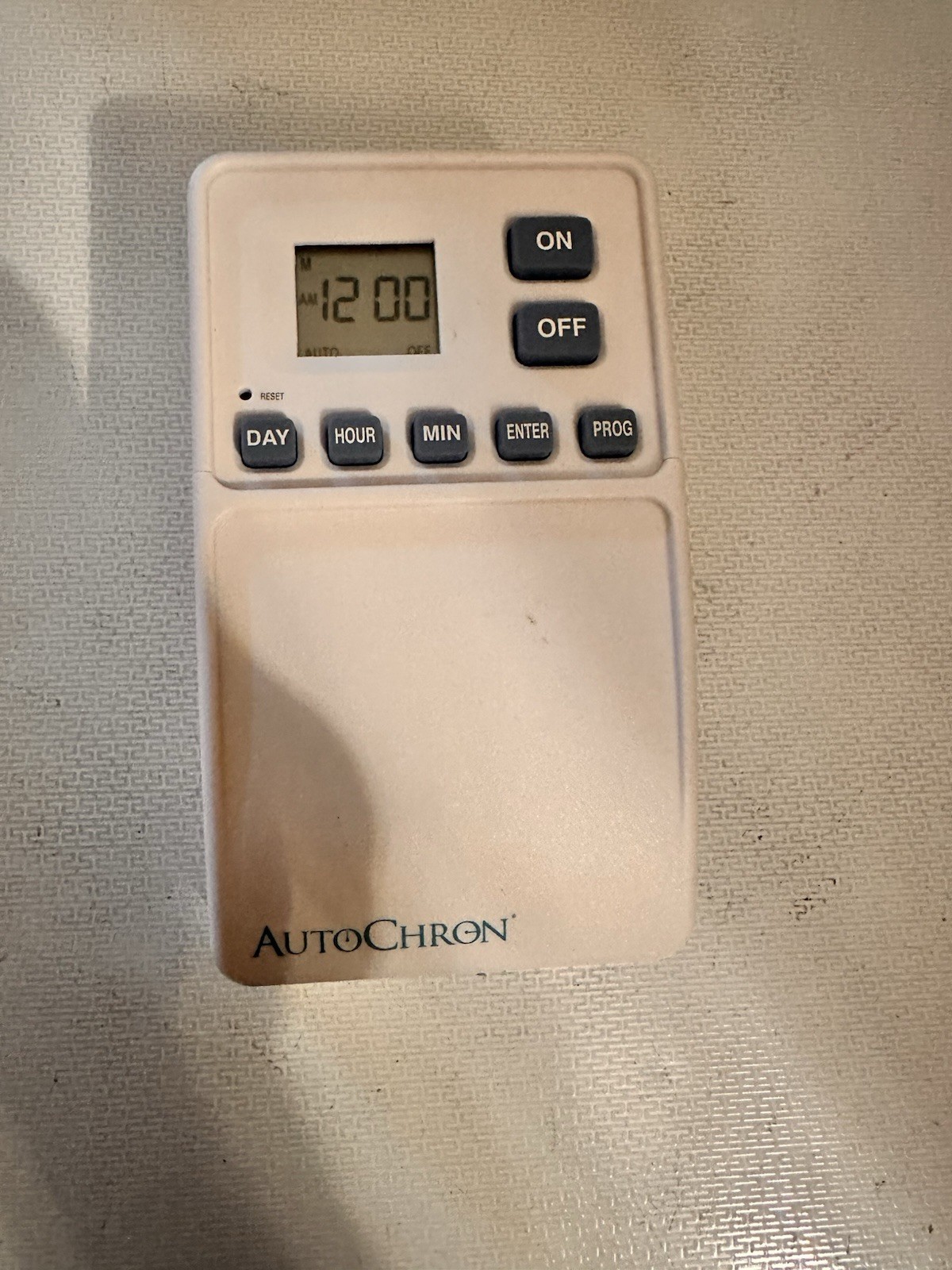 AutoChron Timer Wireless Wall Switch Timer for a Toggle Control (Tested)