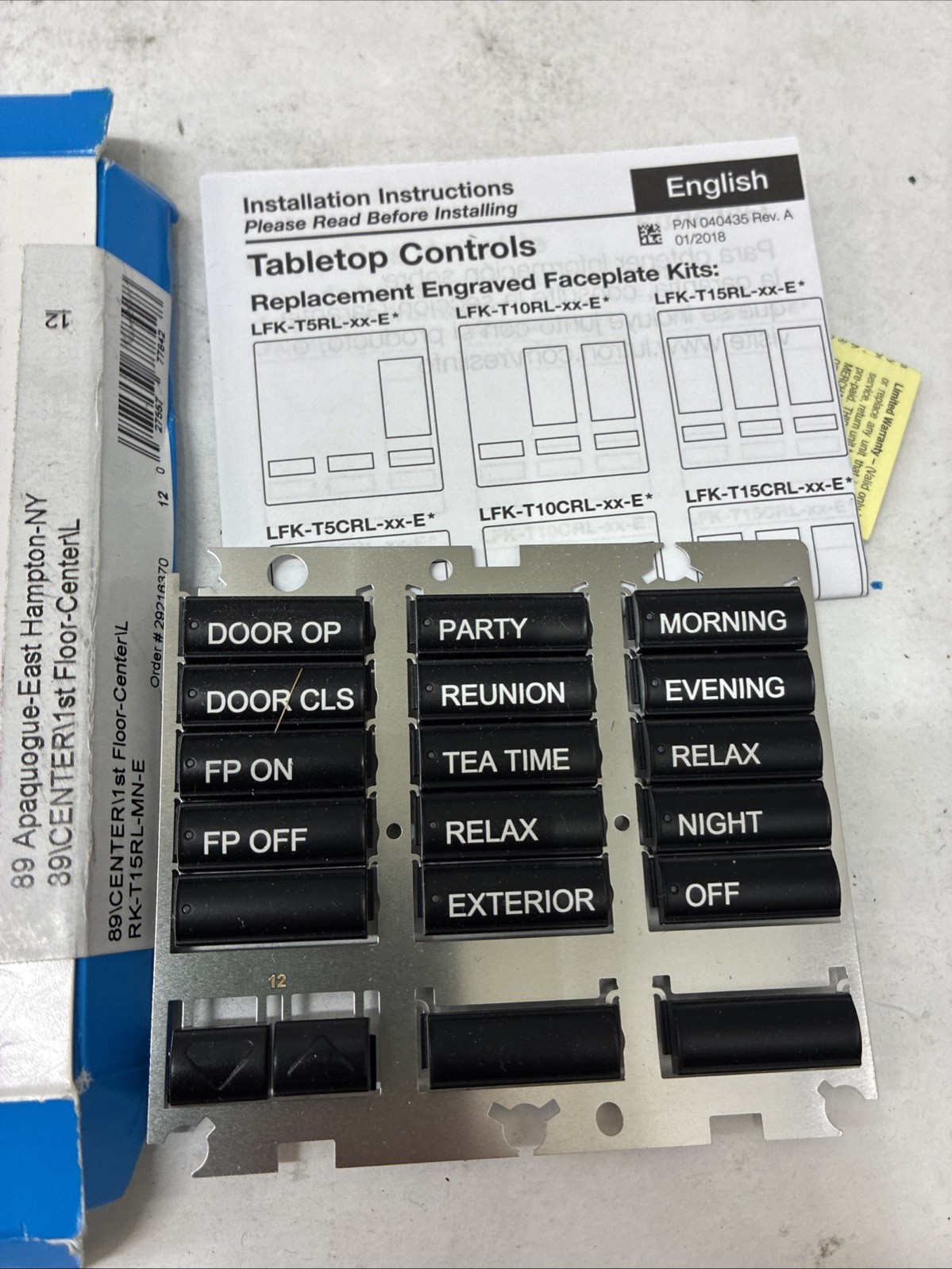 Lutron Replacement Buttons