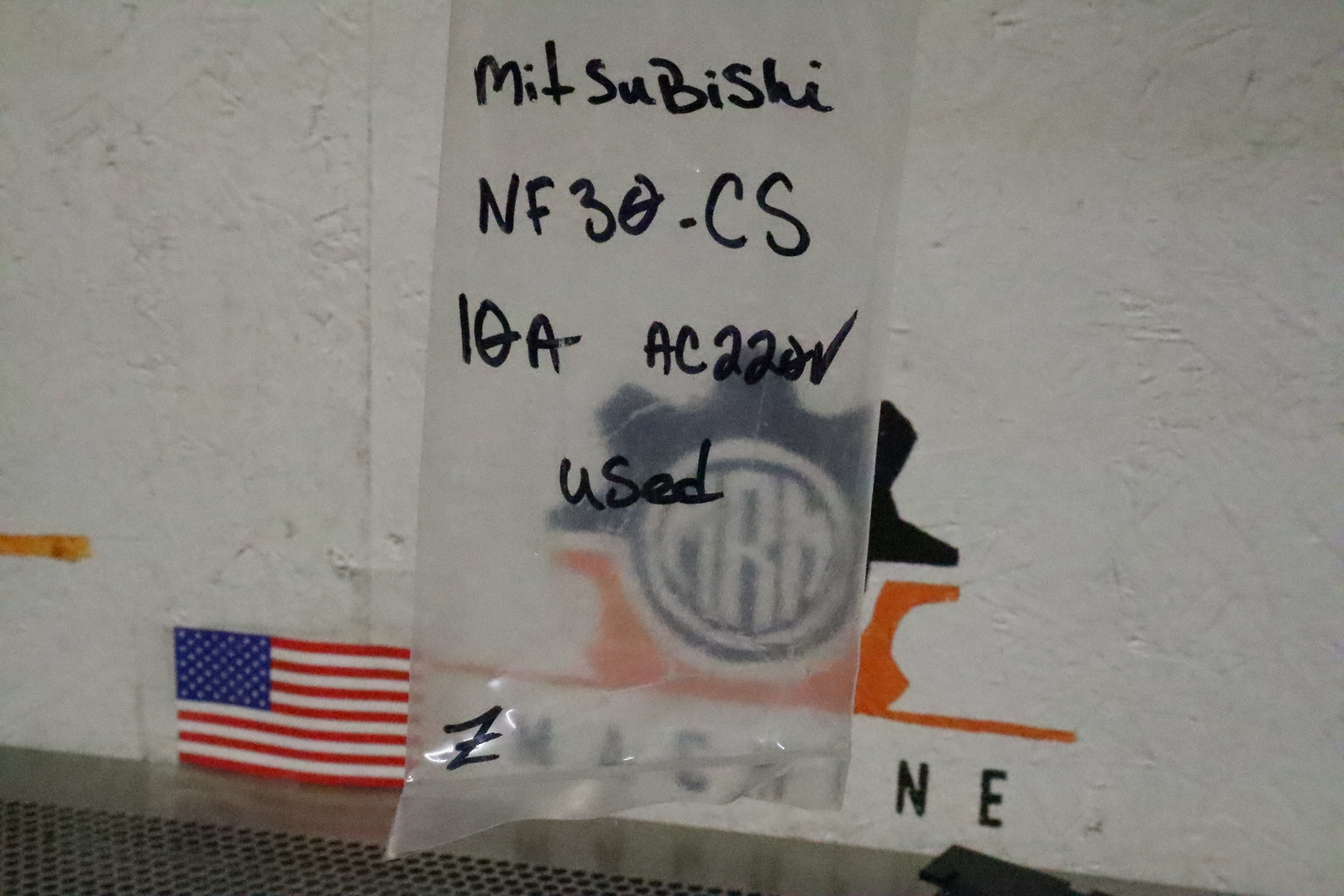 Mitsubishi NF30-CS 10A AC220V 2-Pole Circuit Breaker Used With Warranty