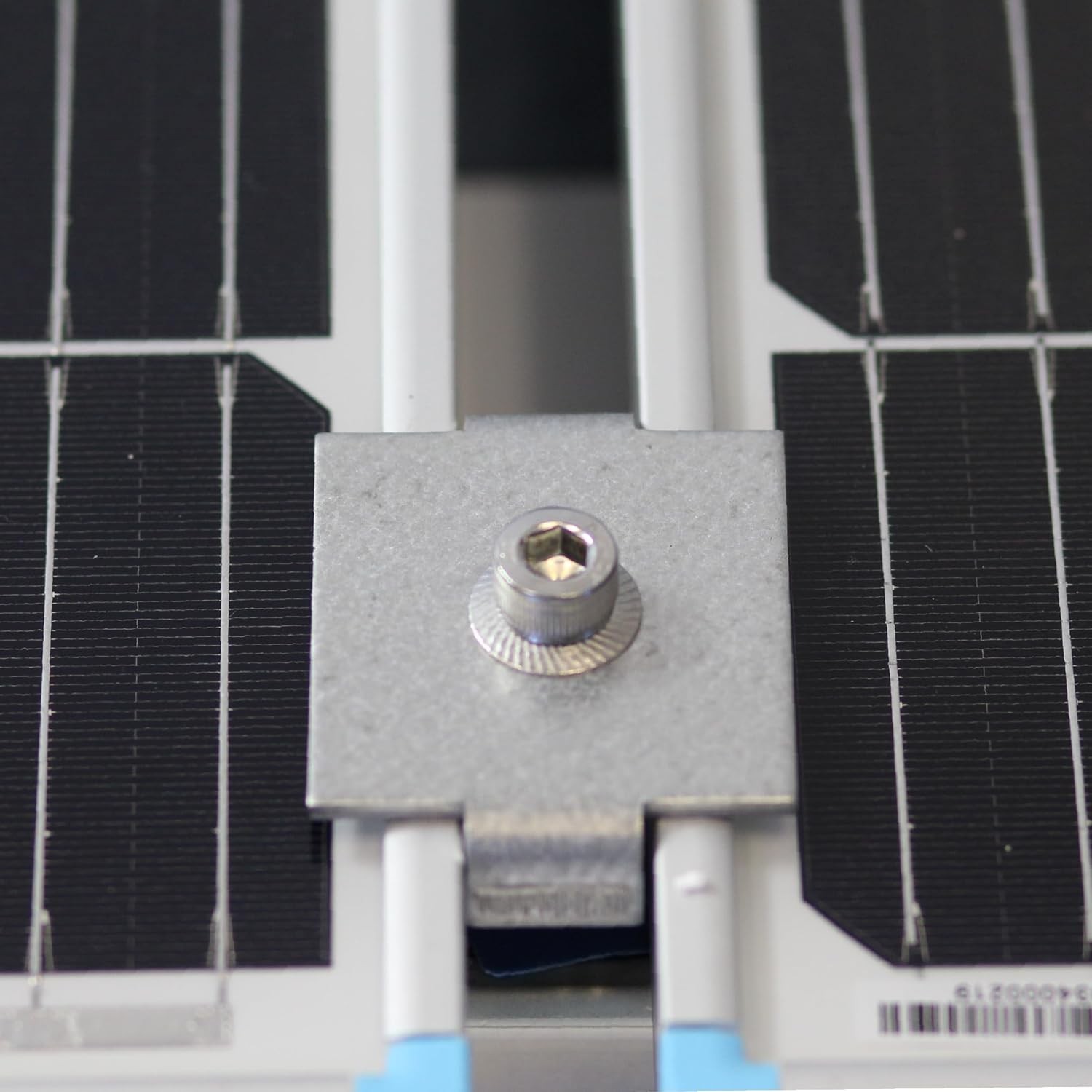 SPMC158-5PK Solar Panel Mid Clamps for 1-5/8 in. Steel Strut Channel, Solar…
