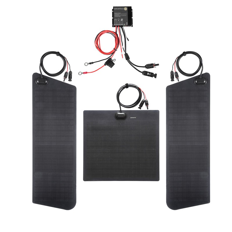Toyota 4Runner 4th&5th Gen(2003-2024) with Scoop Lensun 80W Hood Solar Panel