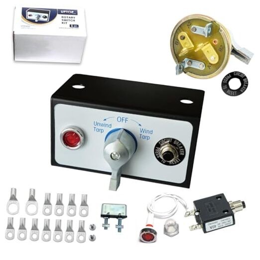 Electronic Switch Tarp Motor Rotary Switch Kit Replaces 5540710 9421-12