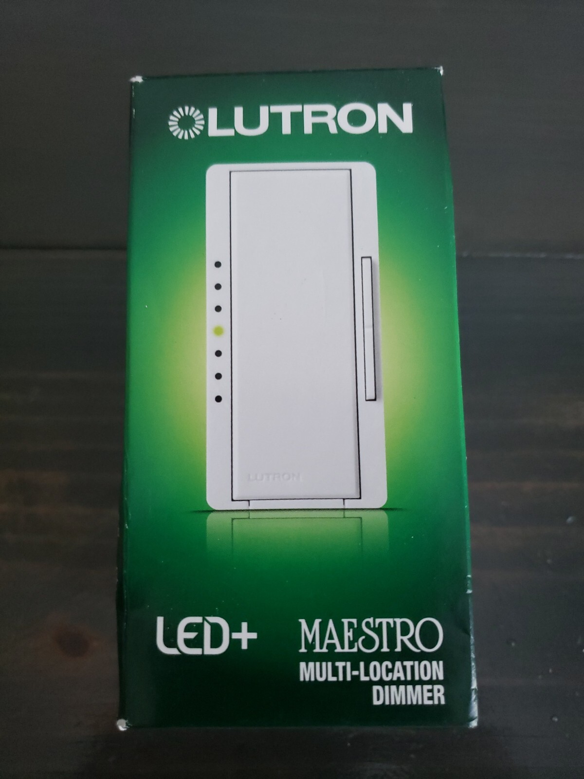 Lutron Maestro 3 Way Multi Location Dimmer (White) MACL-153MR-WH LED New F