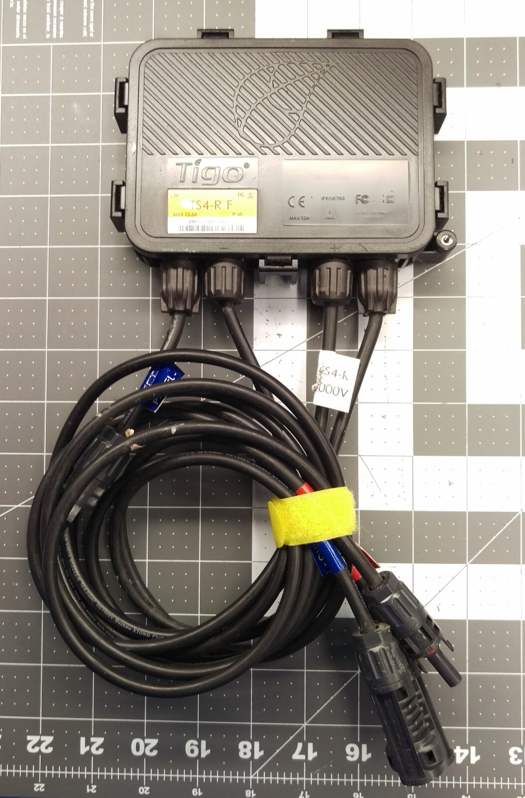 Rapid Shutdown Equipment Tigo TS4-R-F module used.