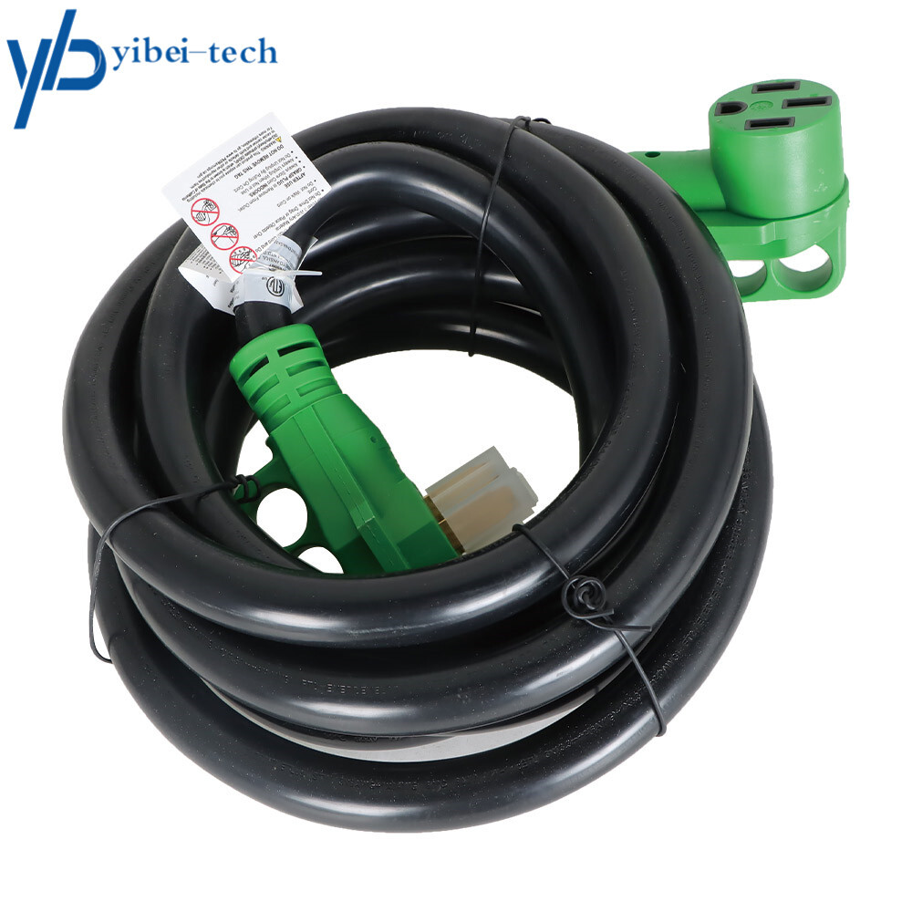 15/25/30/50FT 50 Amp RV Power Extension Cord with LED Light 125/250V NEMA 14-50P
